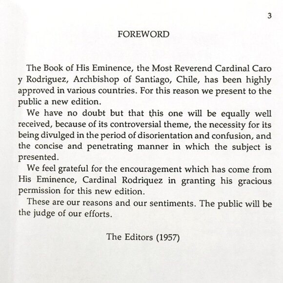 The Mystery Of Freemasonry Unveiled By The Cardinal Of Chile (2006) - Rare Find - Picture 4 of 11